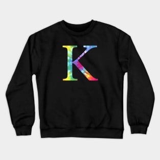 Tie Dye Kappa Crewneck Sweatshirt